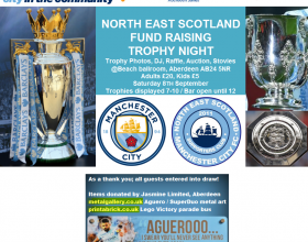 £3800 Raised for North East Scotland Branch trophy Charity Fund raiser Night